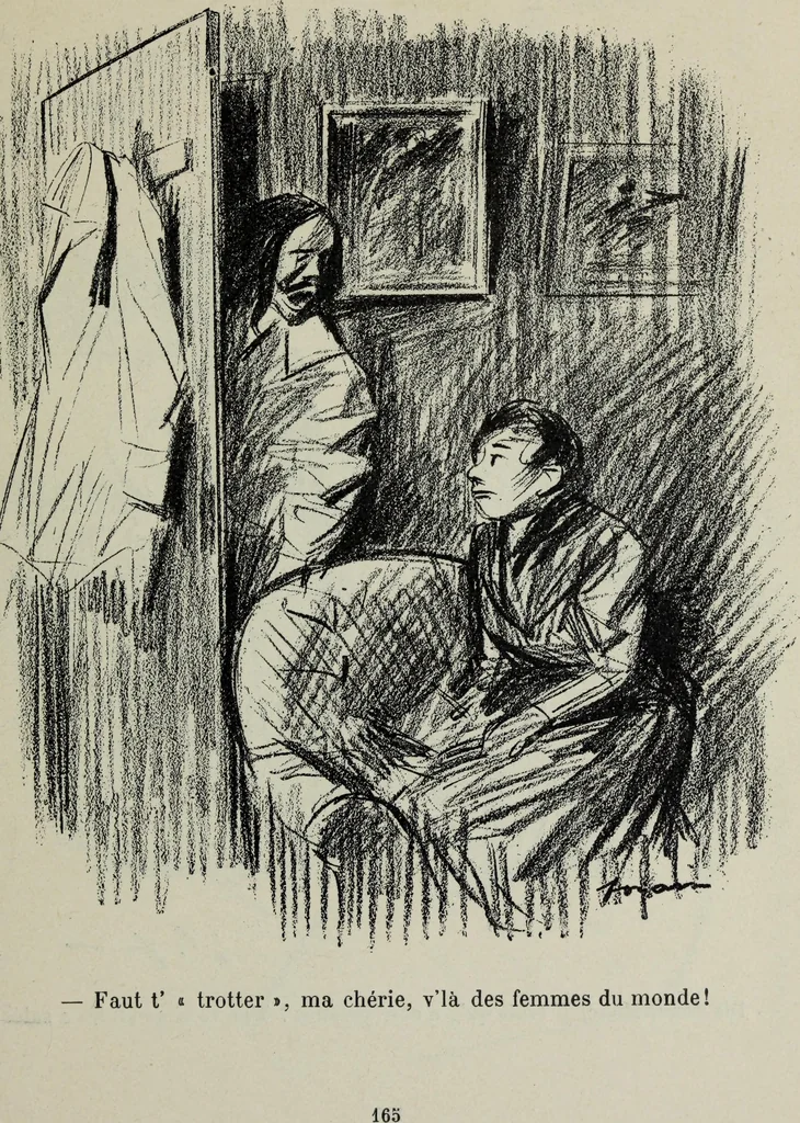 An illustration from La comedie parisienne : 188 dessins, 1904, leaf 174