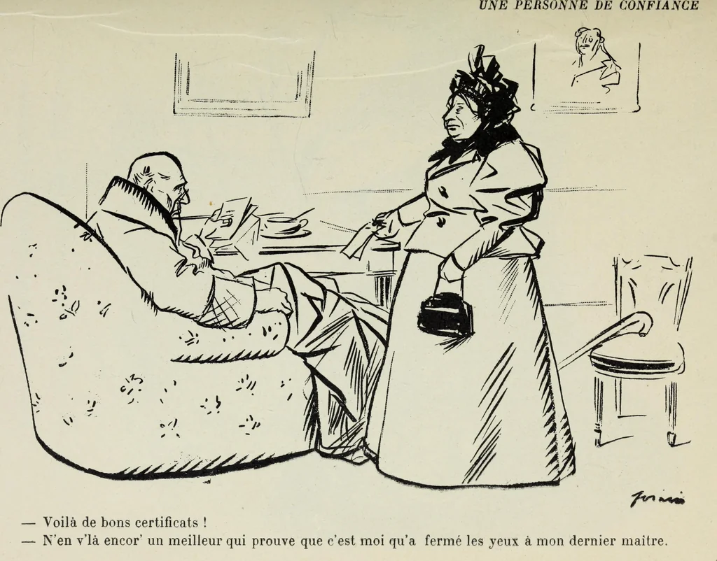 An illustration from La comedie parisienne : 188 dessins, 1904, leaf 176