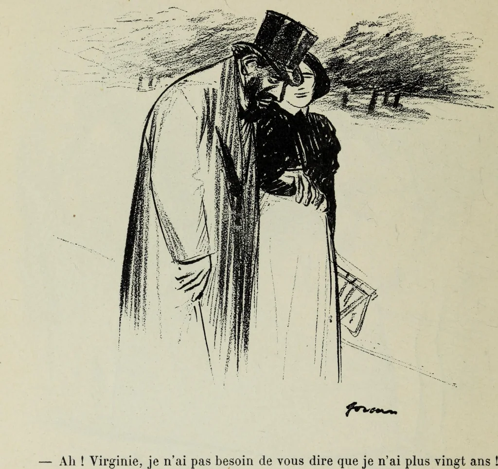 An illustration from La comedie parisienne : 188 dessins, 1904, leaf 179