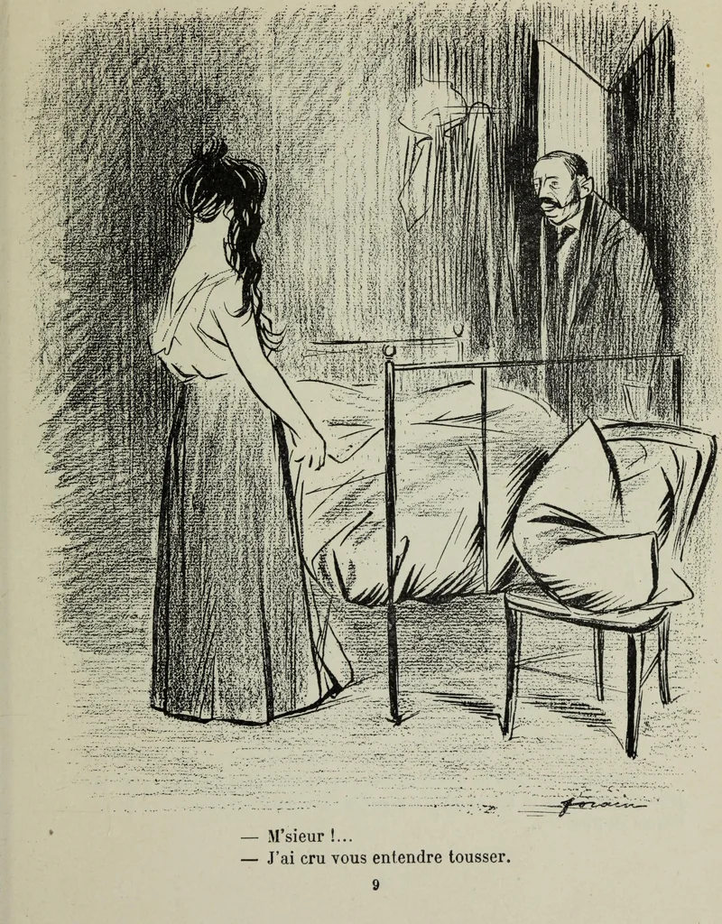 An illustration from La comedie parisienne : 188 dessins, 1904, leaf 18