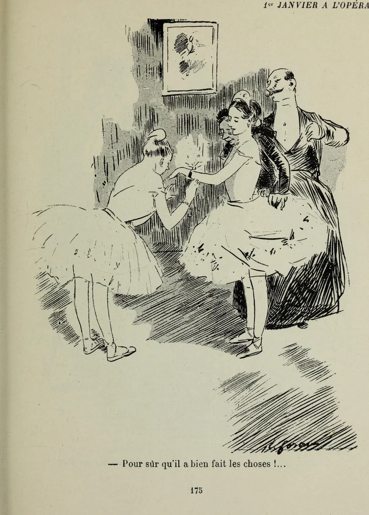 An illustration from La comedie parisienne : 188 dessins, 1904, leaf 184
