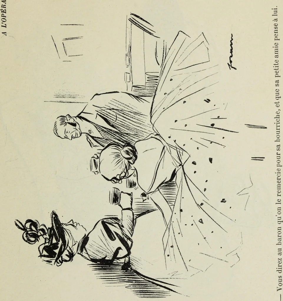 An illustration from La comedie parisienne : 188 dessins, 1904, leaf 22