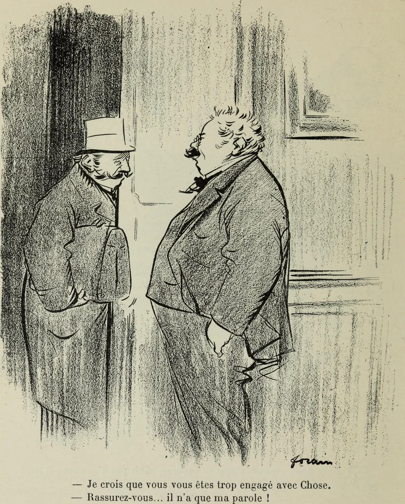 An illustration from La comedie parisienne : 188 dessins, 1904, leaf 25
