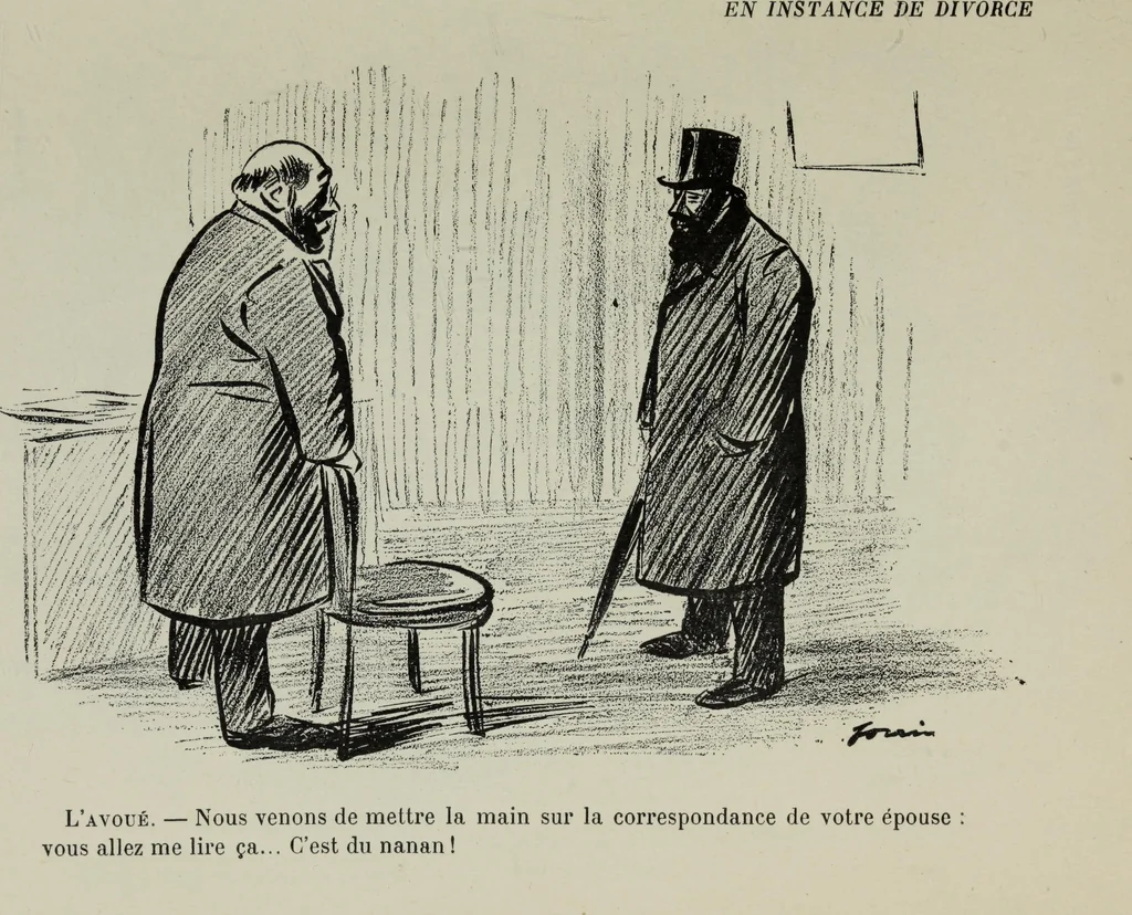 An illustration from La comedie parisienne : 188 dessins, 1904, leaf 28