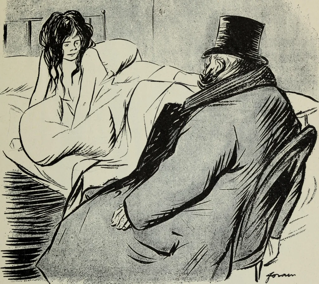 An illustration from La comedie parisienne : 188 dessins, 1904, leaf 32