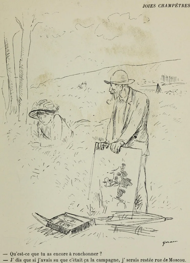 An illustration from La comedie parisienne : 188 dessins, 1904, leaf 40