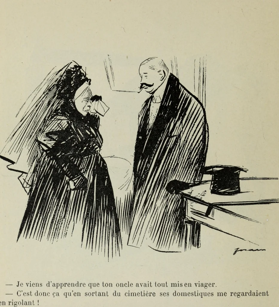 An illustration from La comedie parisienne : 188 dessins, 1904, leaf 45