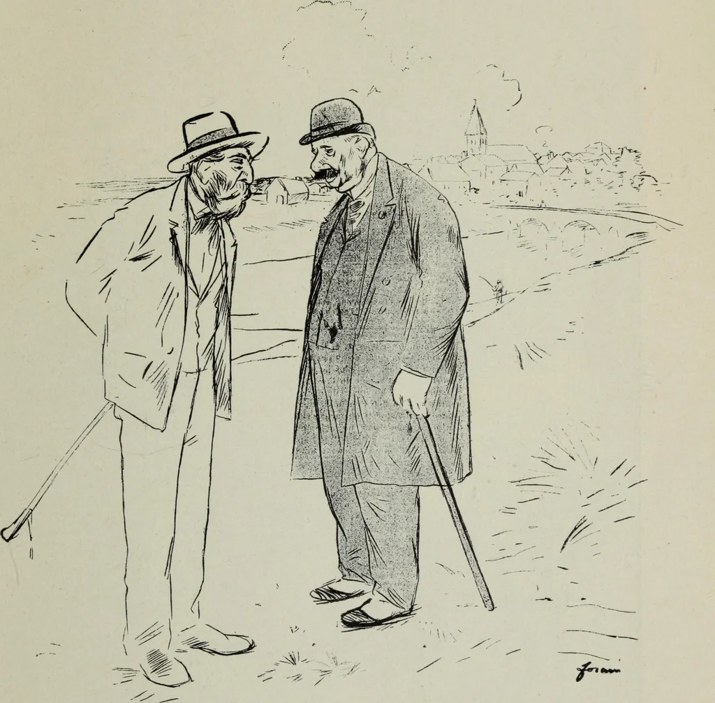 An illustration from La comedie parisienne : 188 dessins, 1904, leaf 52