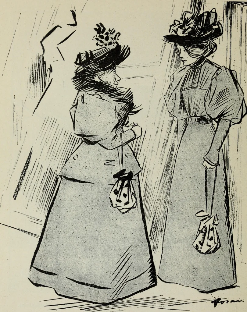 An illustration from La comedie parisienne : 188 dessins, 1904, leaf 59