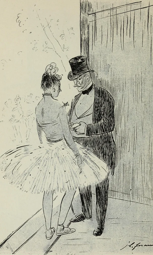An illustration from La comedie parisienne : 188 dessins, 1904, leaf 63