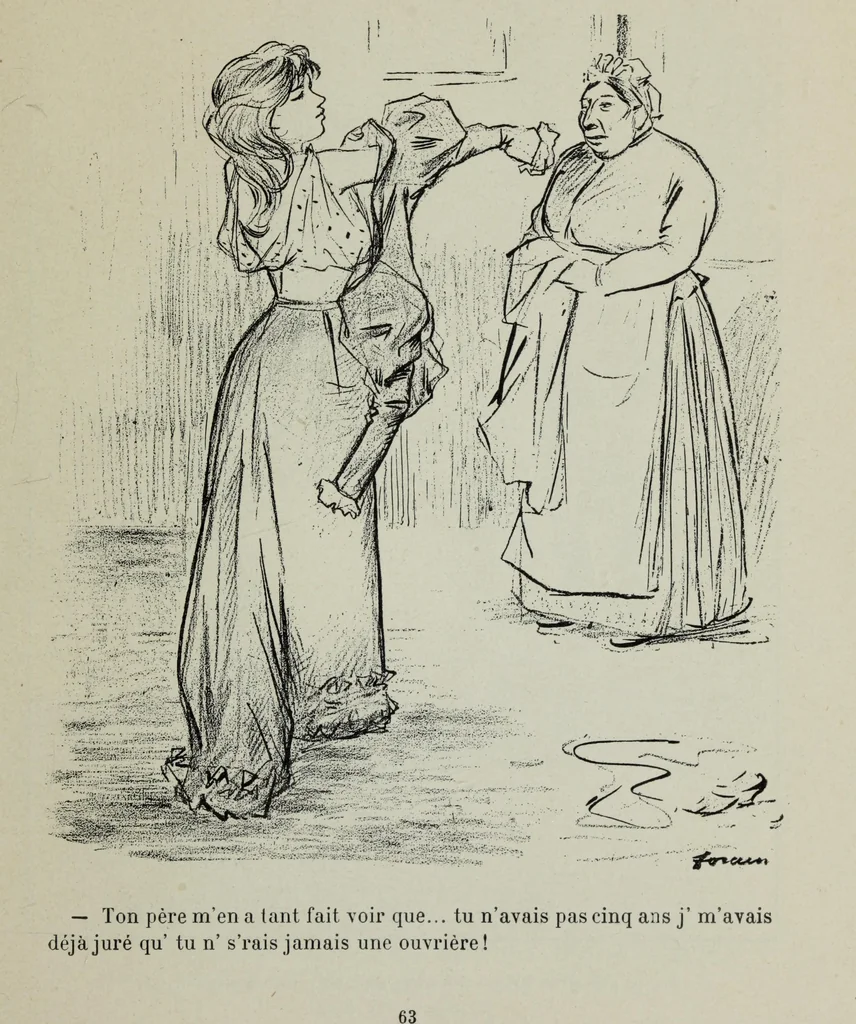 An illustration from La comedie parisienne : 188 dessins, 1904, leaf 72