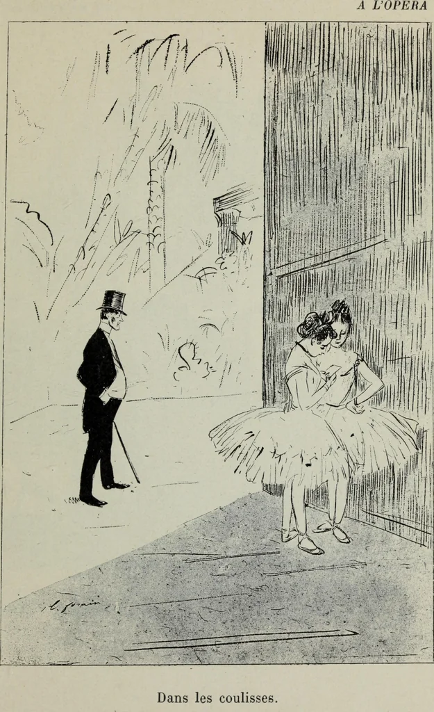 An illustration from La comedie parisienne : 188 dessins, 1904, leaf 74