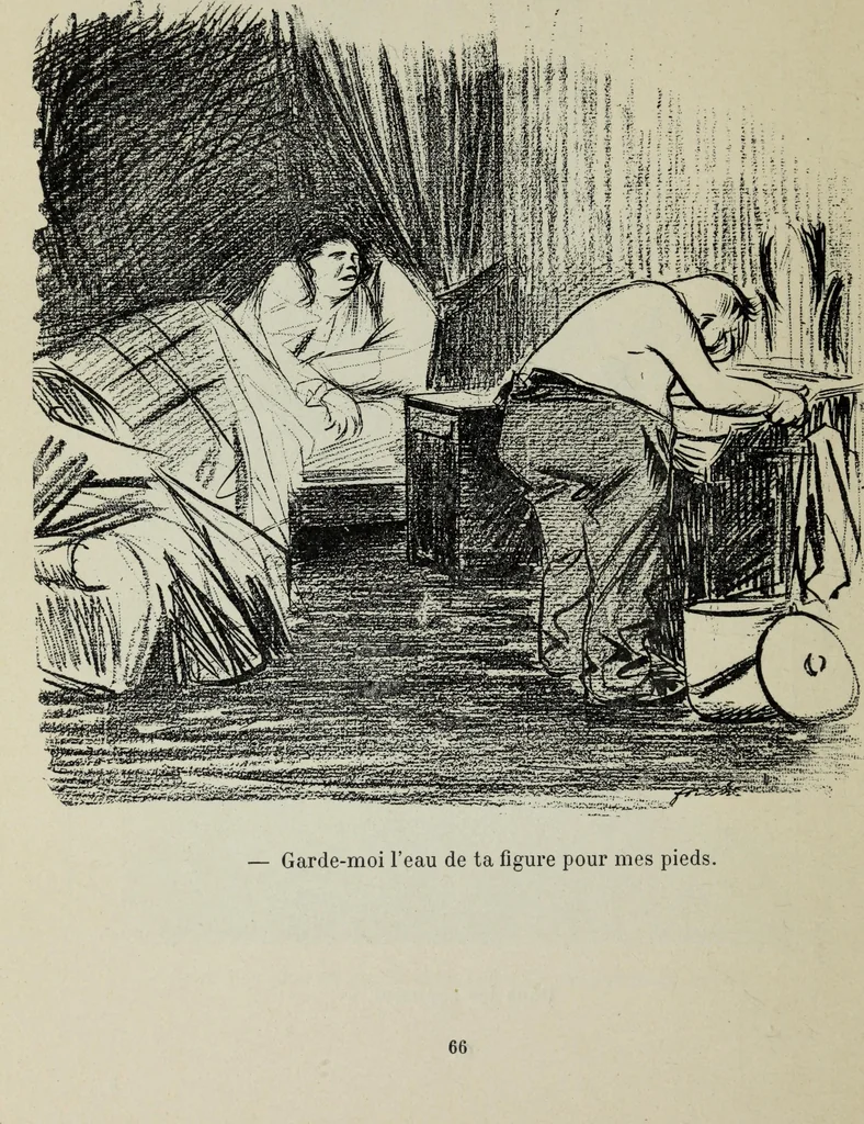 An illustration from La comedie parisienne : 188 dessins, 1904, leaf 75