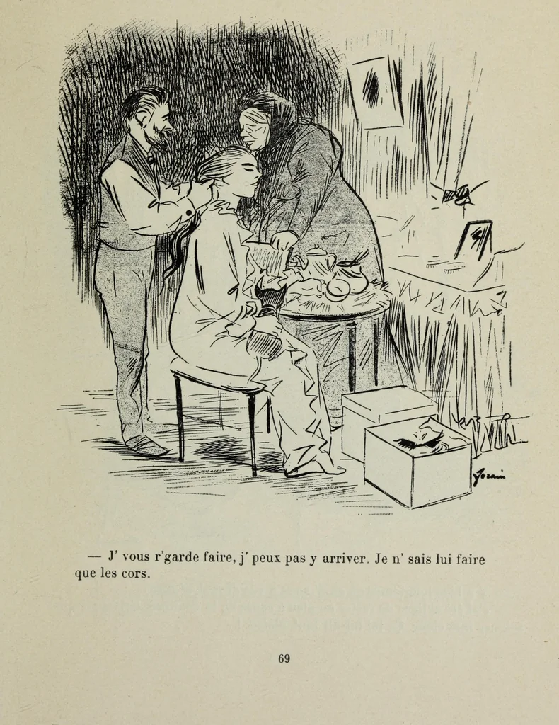 An illustration from La comedie parisienne : 188 dessins, 1904, leaf 78