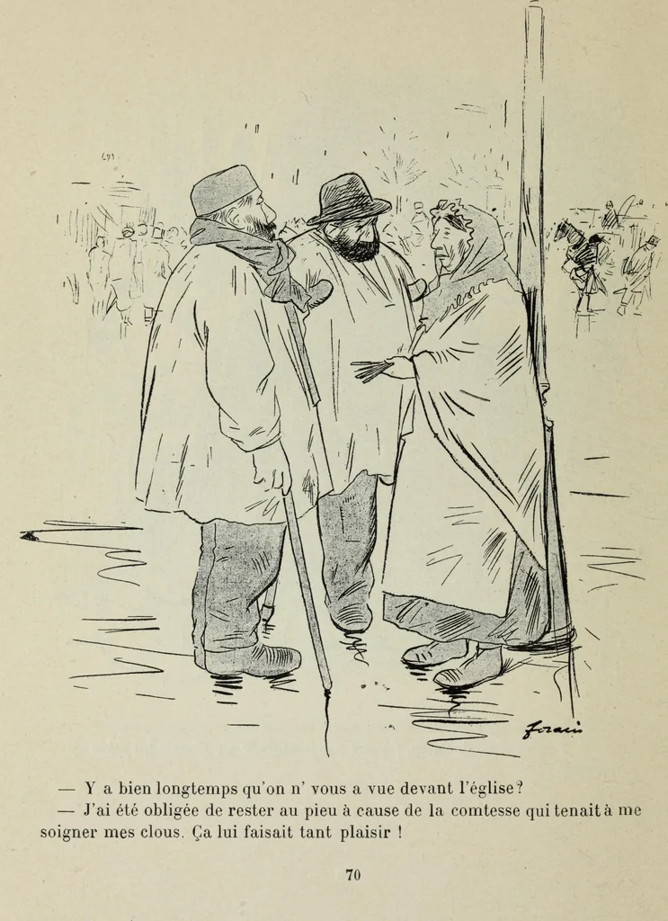 An illustration from La comedie parisienne : 188 dessins, 1904, leaf 79