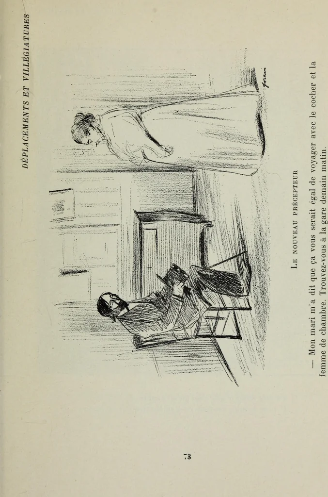 An illustration from La comedie parisienne : 188 dessins, 1904, leaf 82