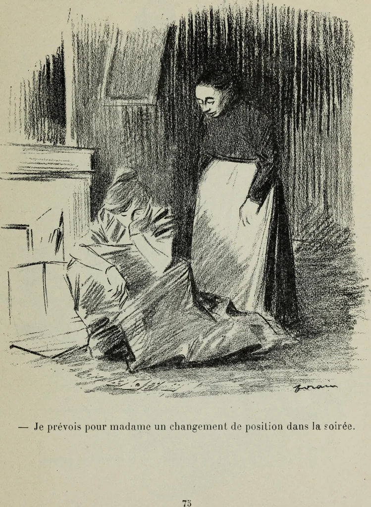 An illustration from La comedie parisienne : 188 dessins, 1904, leaf 84