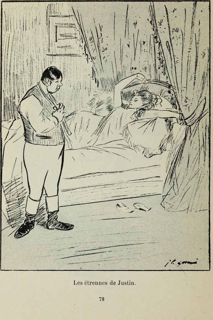 An illustration from La comedie parisienne : 188 dessins, 1904, leaf 87