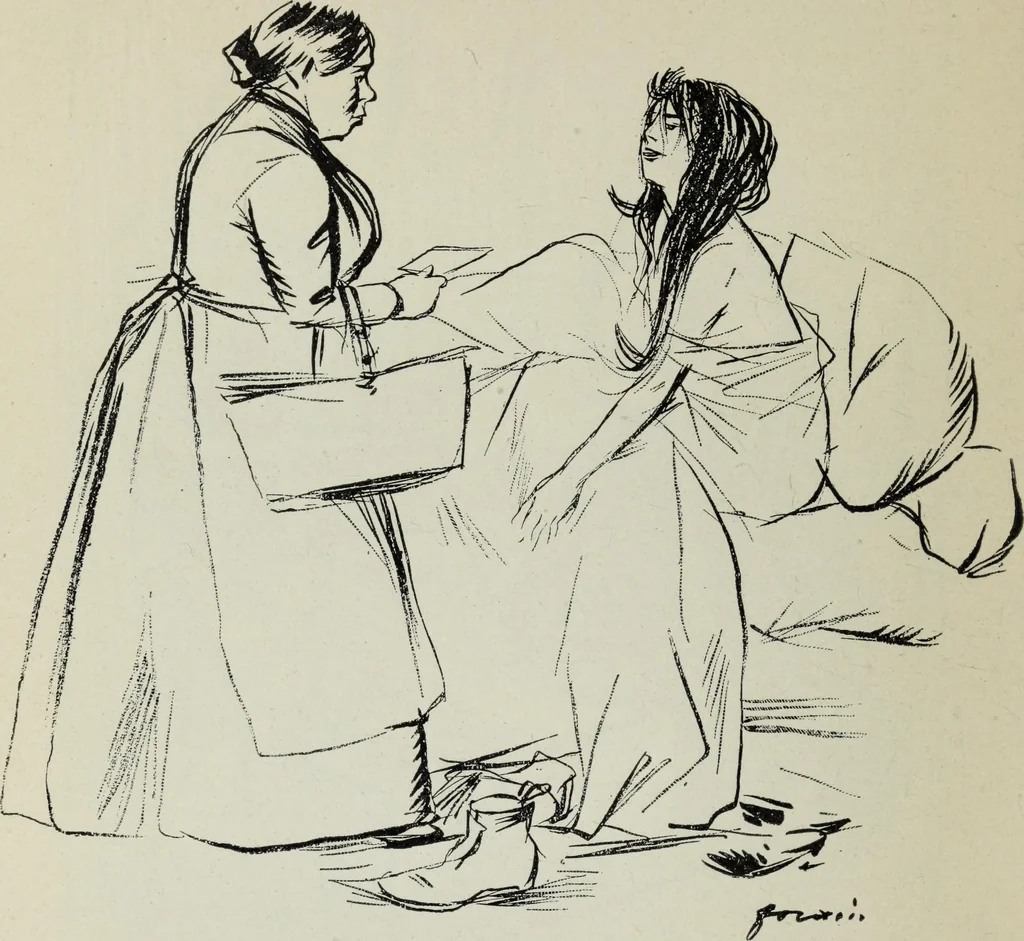 An illustration from La comedie parisienne : 188 dessins, 1904, leaf 89