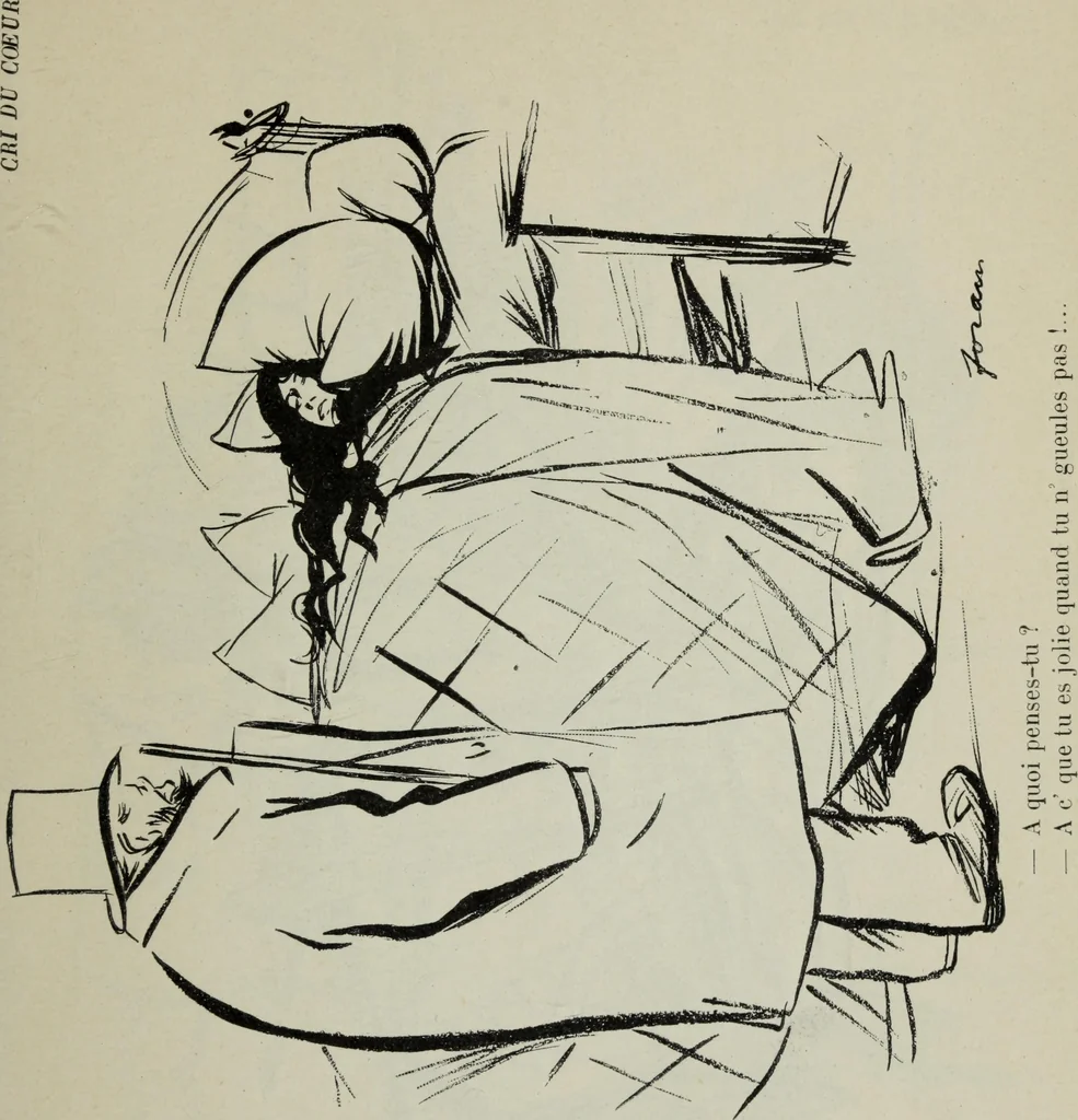 An illustration from La comedie parisienne : 188 dessins, 1904, leaf 92
