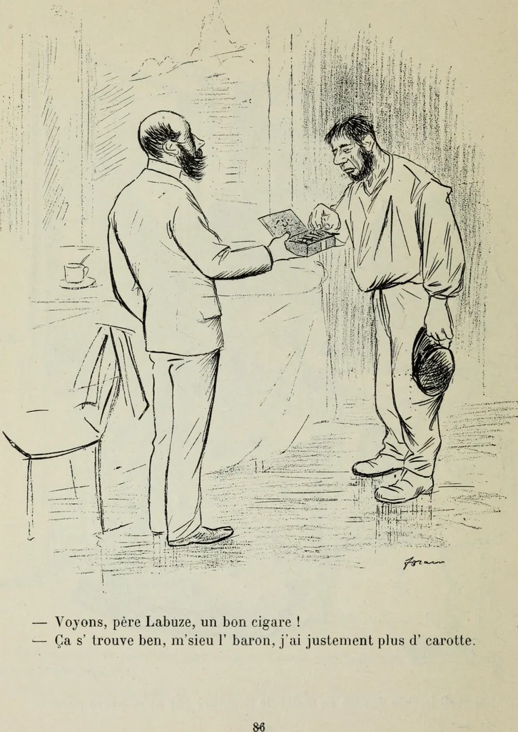 An illustration from La comedie parisienne : 188 dessins, 1904, leaf 95