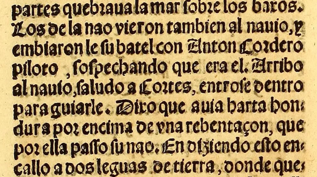 An illustration from La conquista de Mexico. 1552, 1553, leaf 236