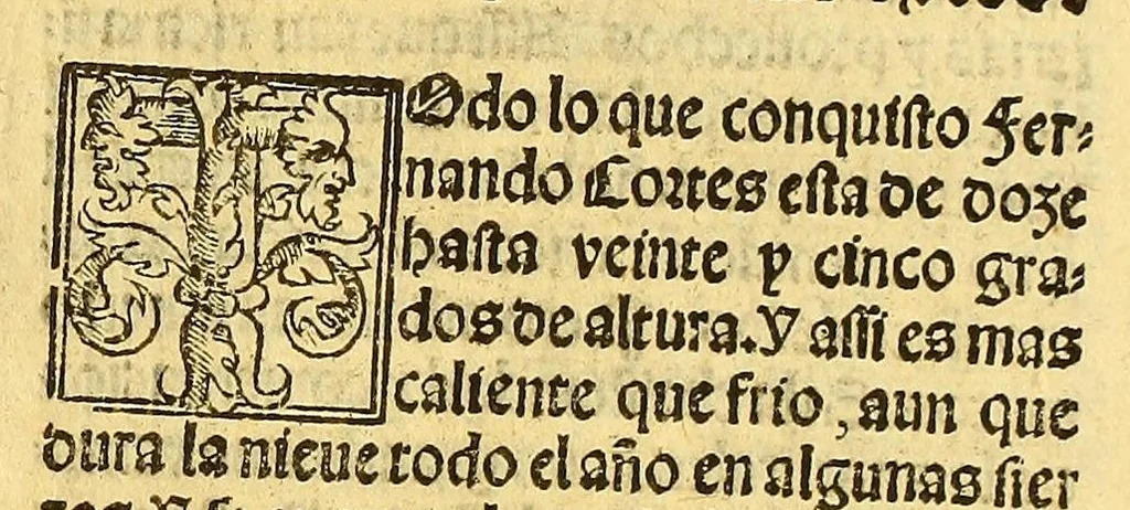 An illustration from La conquista de Mexico. 1552, 1553, leaf 279