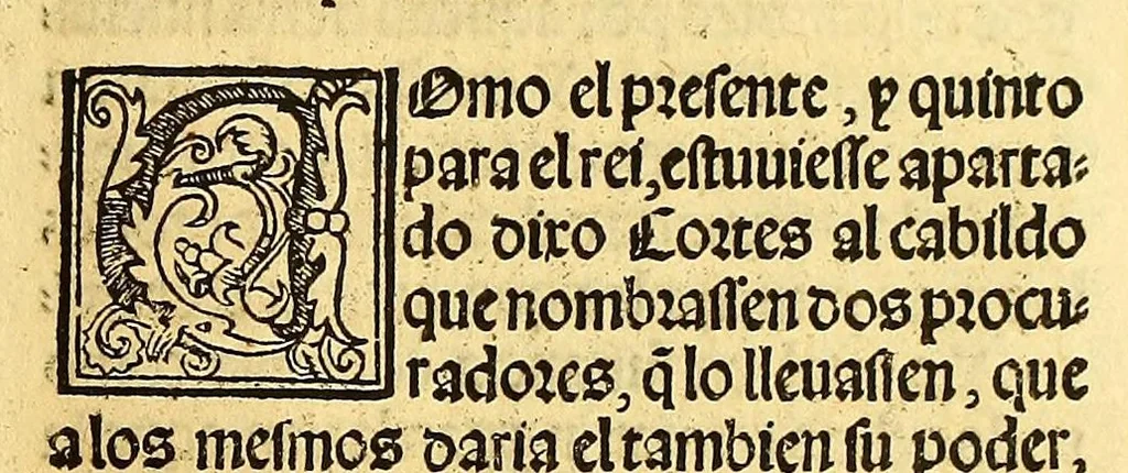 An illustration from La conquista de Mexico. 1552, 1553, leaf 53
