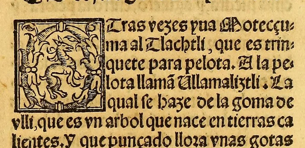 An illustration from La conquista de Mexico. 1552, 1553, leaf 87