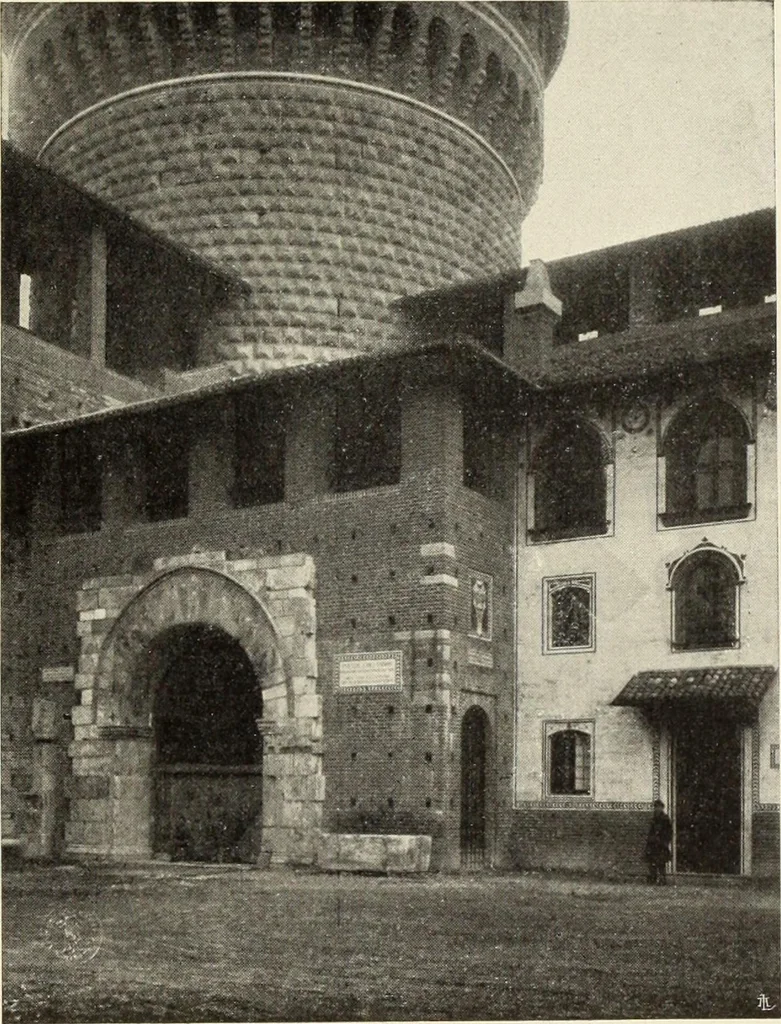 An illustration from La conservazione dei monumenti della Lombardia dal 1 luglio 1900 al 31 dicembre 1906, 1908, leaf 118