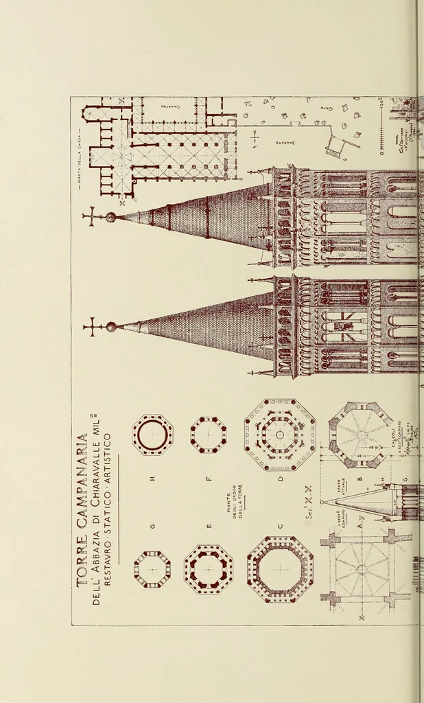 An illustration from La conservazione dei monumenti della Lombardia dal 1 luglio 1900 al 31 dicembre 1906, 1908, leaf 131