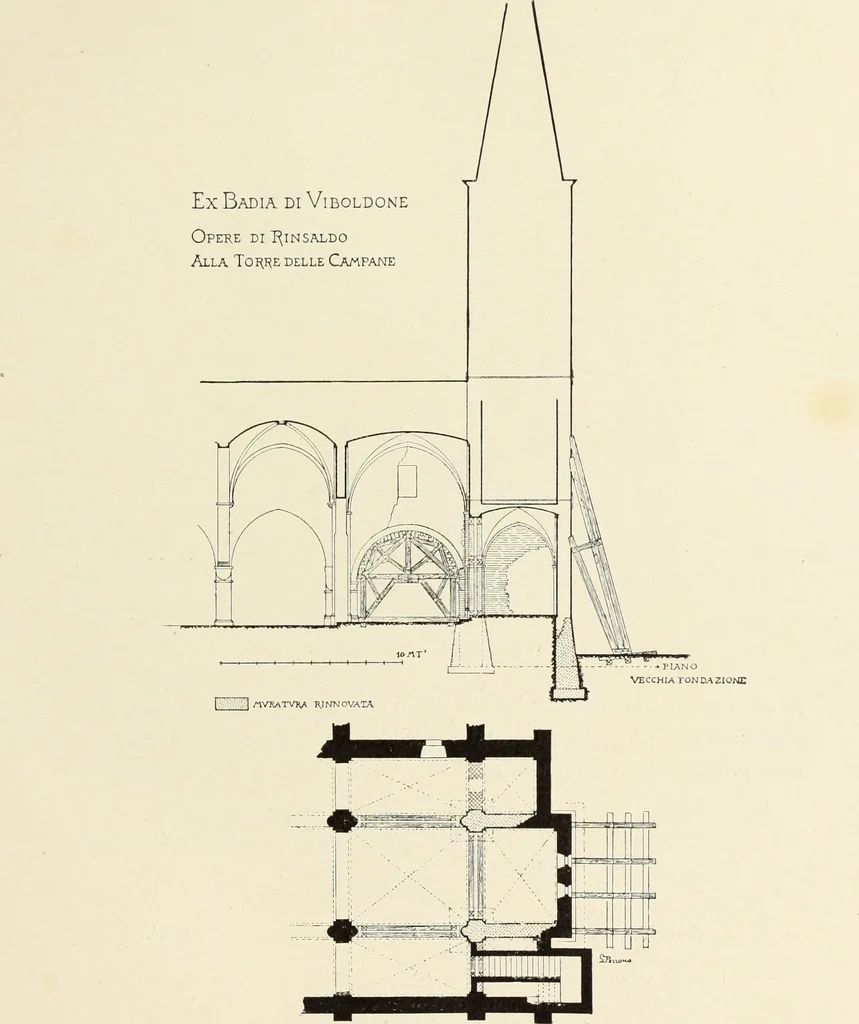 An illustration from La conservazione dei monumenti della Lombardia dal 1 luglio 1900 al 31 dicembre 1906, 1908, leaf 136