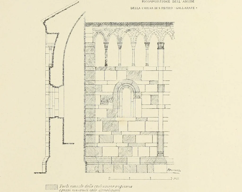 An illustration from La conservazione dei monumenti della Lombardia dal 1 luglio 1900 al 31 dicembre 1906, 1908, leaf 162