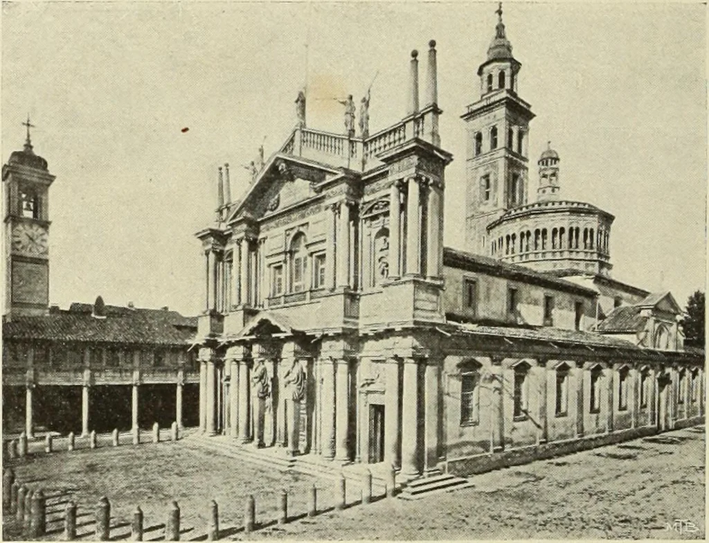 An illustration from La conservazione dei monumenti della Lombardia dal 1 luglio 1900 al 31 dicembre 1906, 1908, leaf 163
