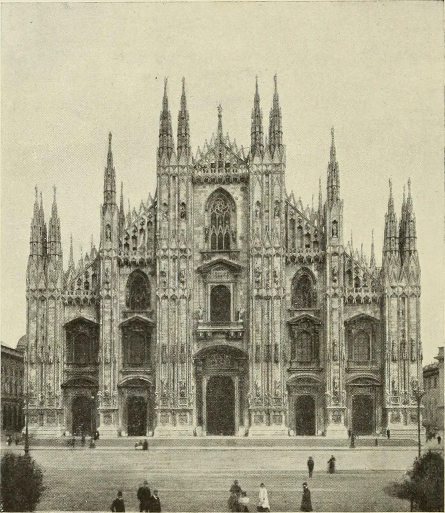 An illustration from La conservazione dei monumenti della Lombardia dal 1 luglio 1900 al 31 dicembre 1906, 1908, leaf 25
