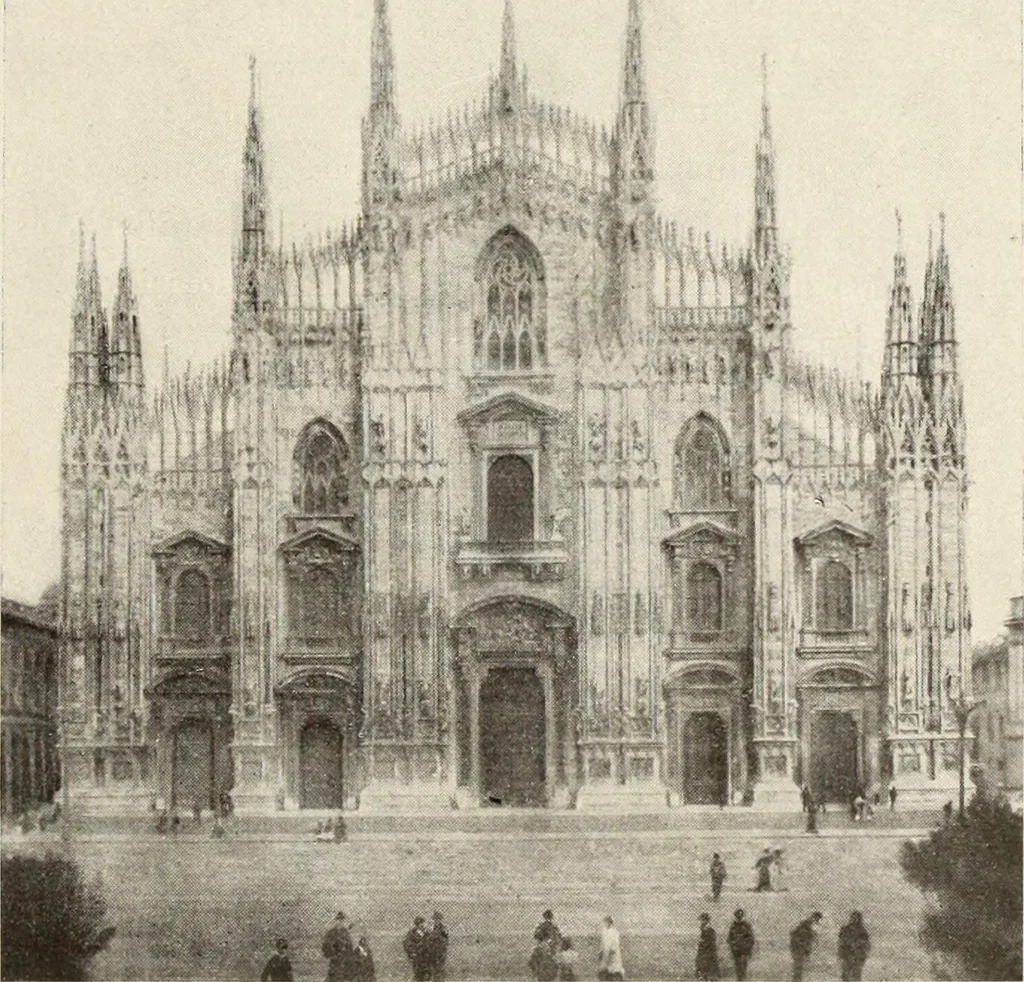 An illustration from La conservazione dei monumenti della Lombardia dal 1 luglio 1900 al 31 dicembre 1906, 1908, leaf 26