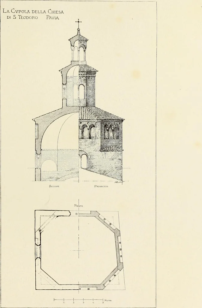 An illustration from La conservazione dei monumenti della Lombardia dal 1 luglio 1900 al 31 dicembre 1906, 1908, leaf 282