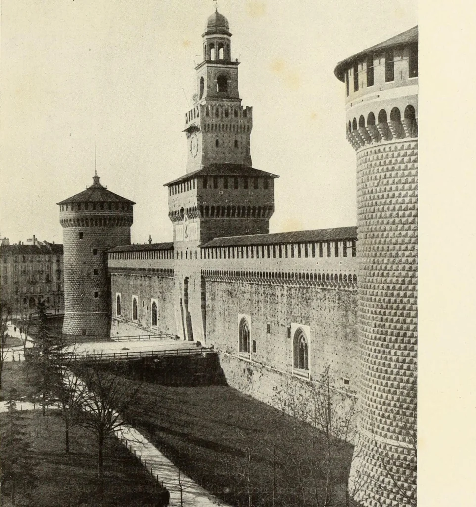An illustration from La conservazione dei monumenti della Lombardia dal 1 luglio 1900 al 31 dicembre 1906, 1908, leaf 54