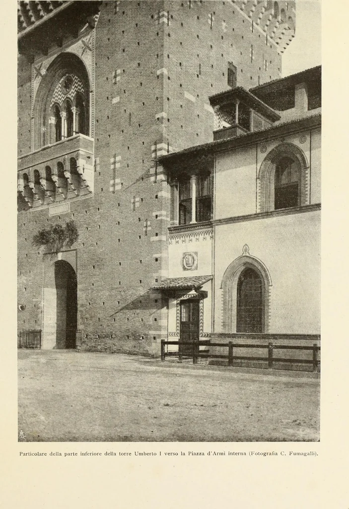 An illustration from La conservazione dei monumenti della Lombardia dal 1 luglio 1900 al 31 dicembre 1906, 1908, leaf 56