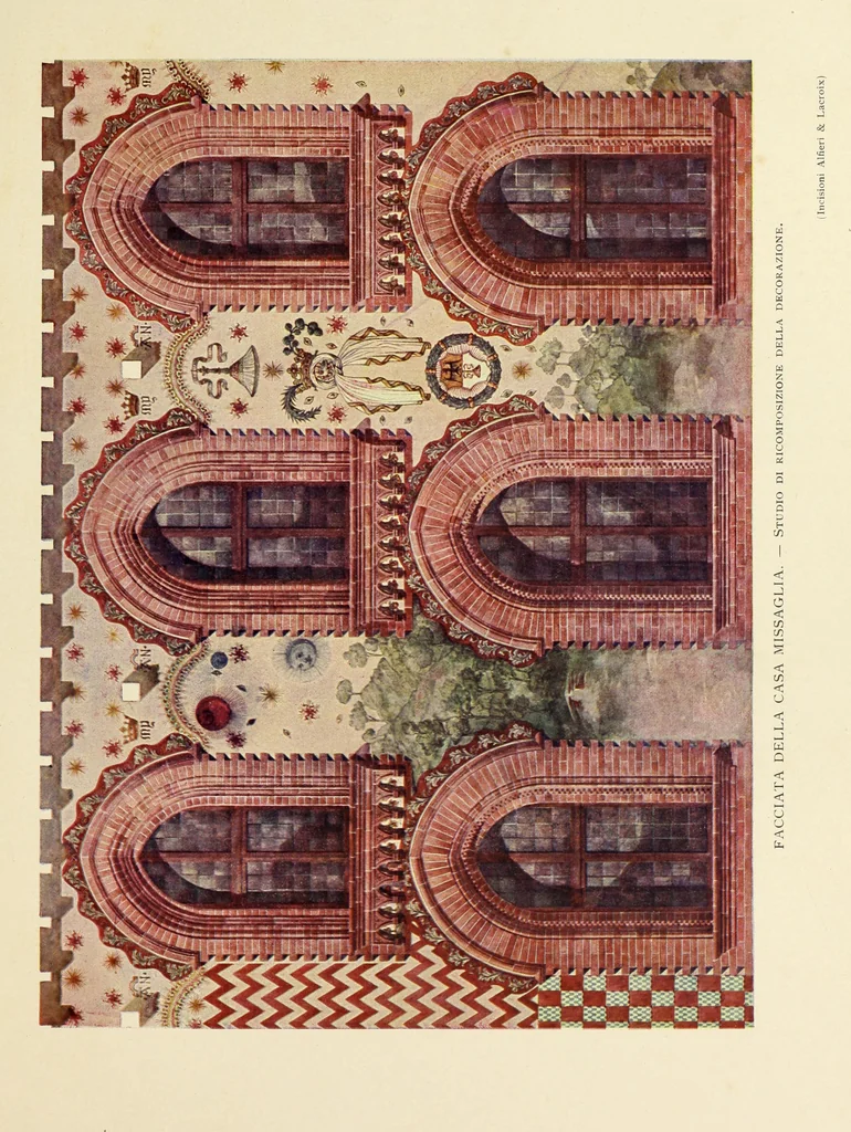 An illustration from La conservazione dei monumenti della Lombardia dal 1 luglio 1900 al 31 dicembre 1906, 1908, leaf 74