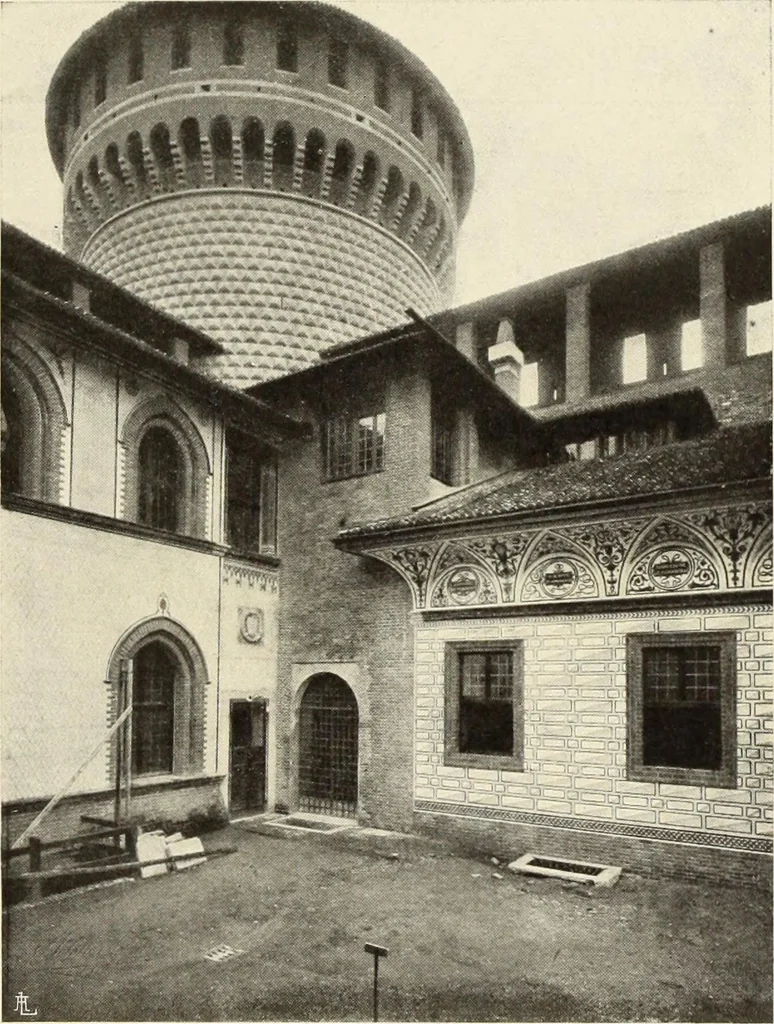 An illustration from La conservazione dei monumenti della Lombardia dal 1 luglio 1900 al 31 dicembre 1906, 1908, leaf 82
