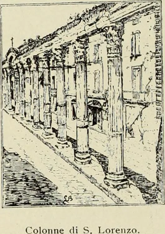 An illustration from La conservazione dei monumenti della Lombardia dal 1 luglio 1900 al 31 dicembre 1906, 1908, leaf 93