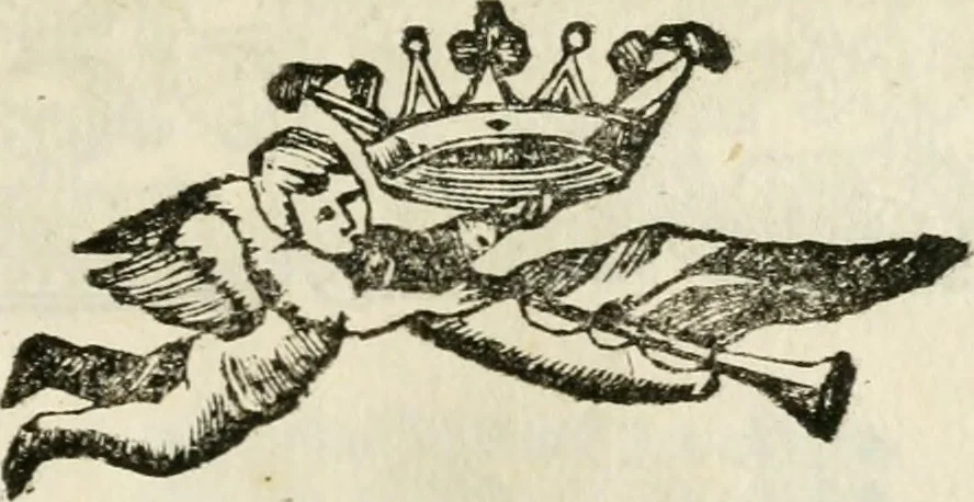 An illustration from La coronatione della miracolosissima imagine di Maria Vergine detta del Sasso, nella chiesa di S. Agostino di Lucca : con una breve narratione della solenne festa fatta nella medesima chiesa per la canonizatione di S. Gio. da S. Facondo e la vita elogiastica dell' istesso santo, 1693, leaf 70