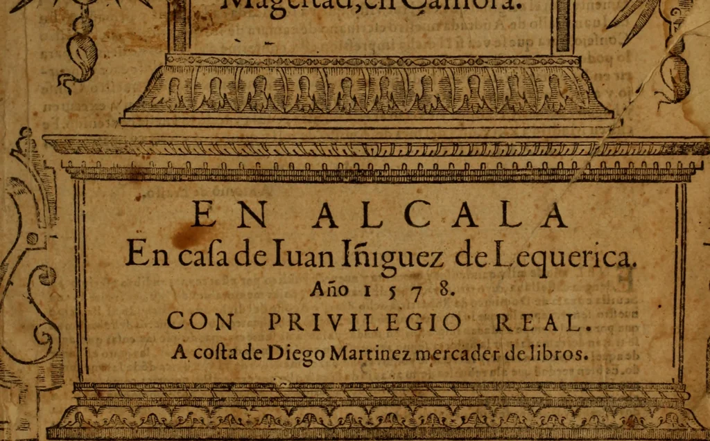 An illustration from La coronica general de España, 1574, leaf 4