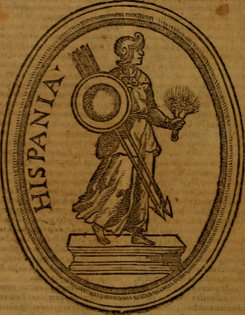 An illustration from La coronica general de España, 1574, leaf 447