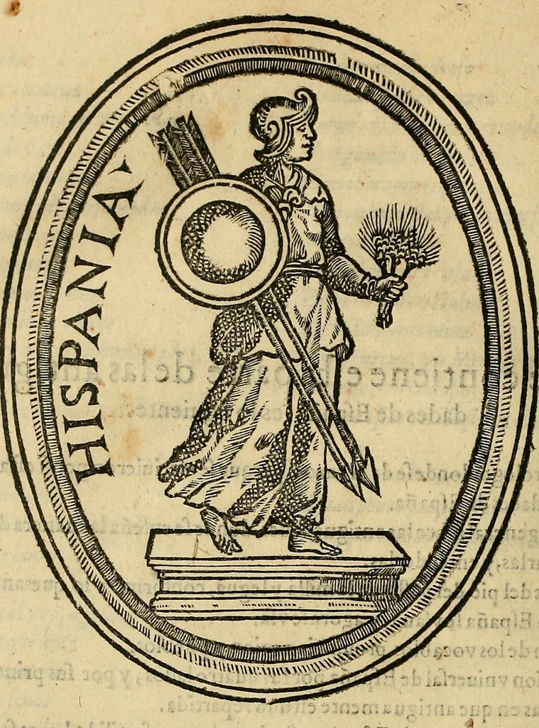 An illustration from La coronica general de España, 1574, leaf 527