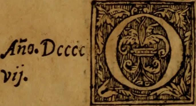 An illustration from La coronica general de España, 1574, leaf 383