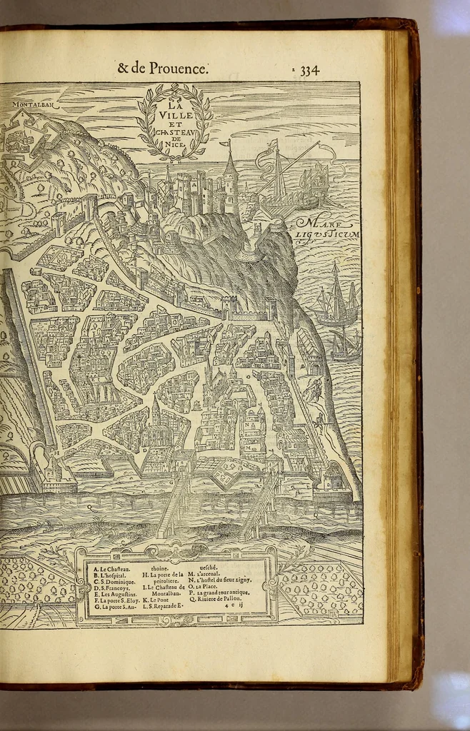 An illustration from La cosmographie vniuerselle de tout le monde. : En laquelle, suiuant les auteurs plus dignes de foy, sont au vray descriptes toutes les parties habitables, & non habitables de la terre, & de la mer, leurs assiettes & choses qu'elles produisent ... auec plusieurs autres choses, le sommaire desquelles se void en la page suiuante., 1575, leaf 639
