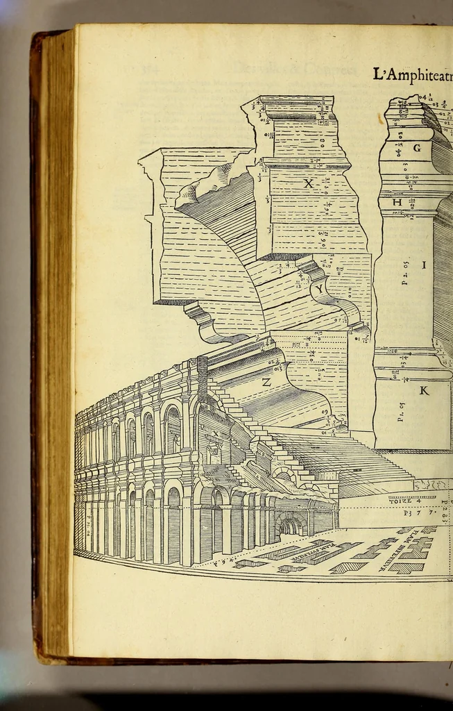 An illustration from La cosmographie vniuerselle de tout le monde. : En laquelle, suiuant les auteurs plus dignes de foy, sont au vray descriptes toutes les parties habitables, & non habitables de la terre, & de la mer, leurs assiettes & choses qu'elles produisent ... auec plusieurs autres choses, le sommaire desquelles se void en la page suiuante., 1575, leaf 664