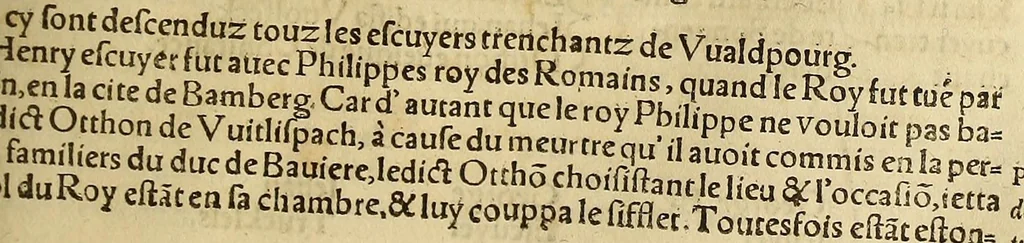 An illustration from La cosmographie vniuerselle, contenant la situation de toutes les parties du monde, auec leurs proprietez & appartenances. : La description des pays & regions diceluy ..., 1568, leaf 765